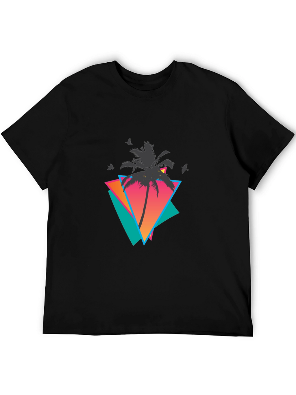 Retro Palm Tree Graphic Tee