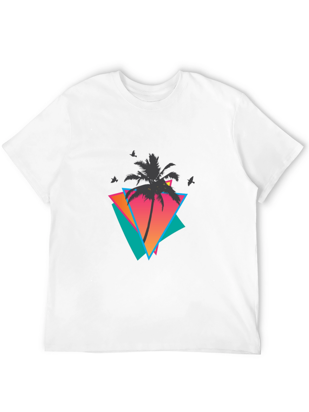Retro Palm Tree Graphic Tee
