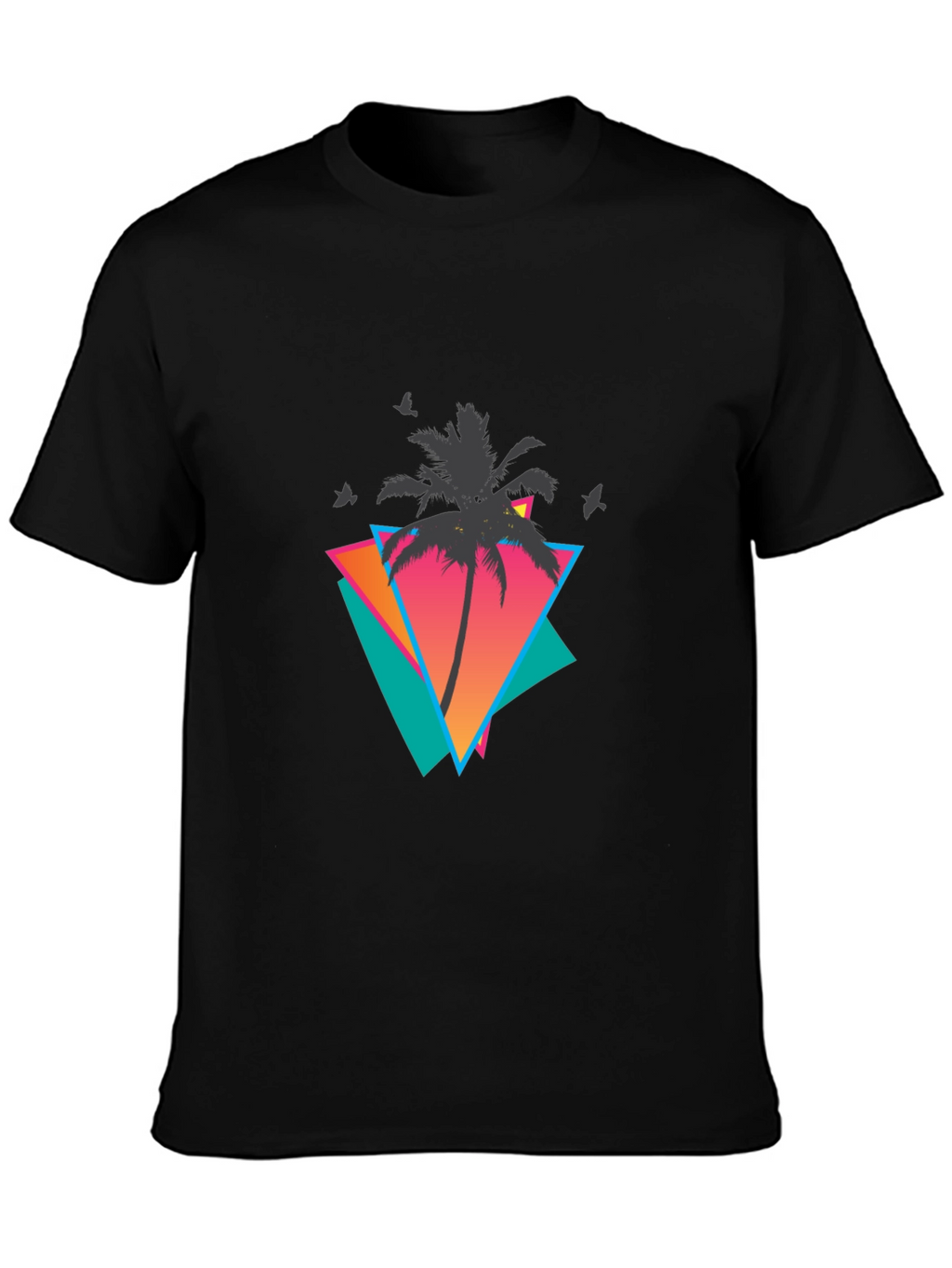 Retro Palm Tree Graphic Tee