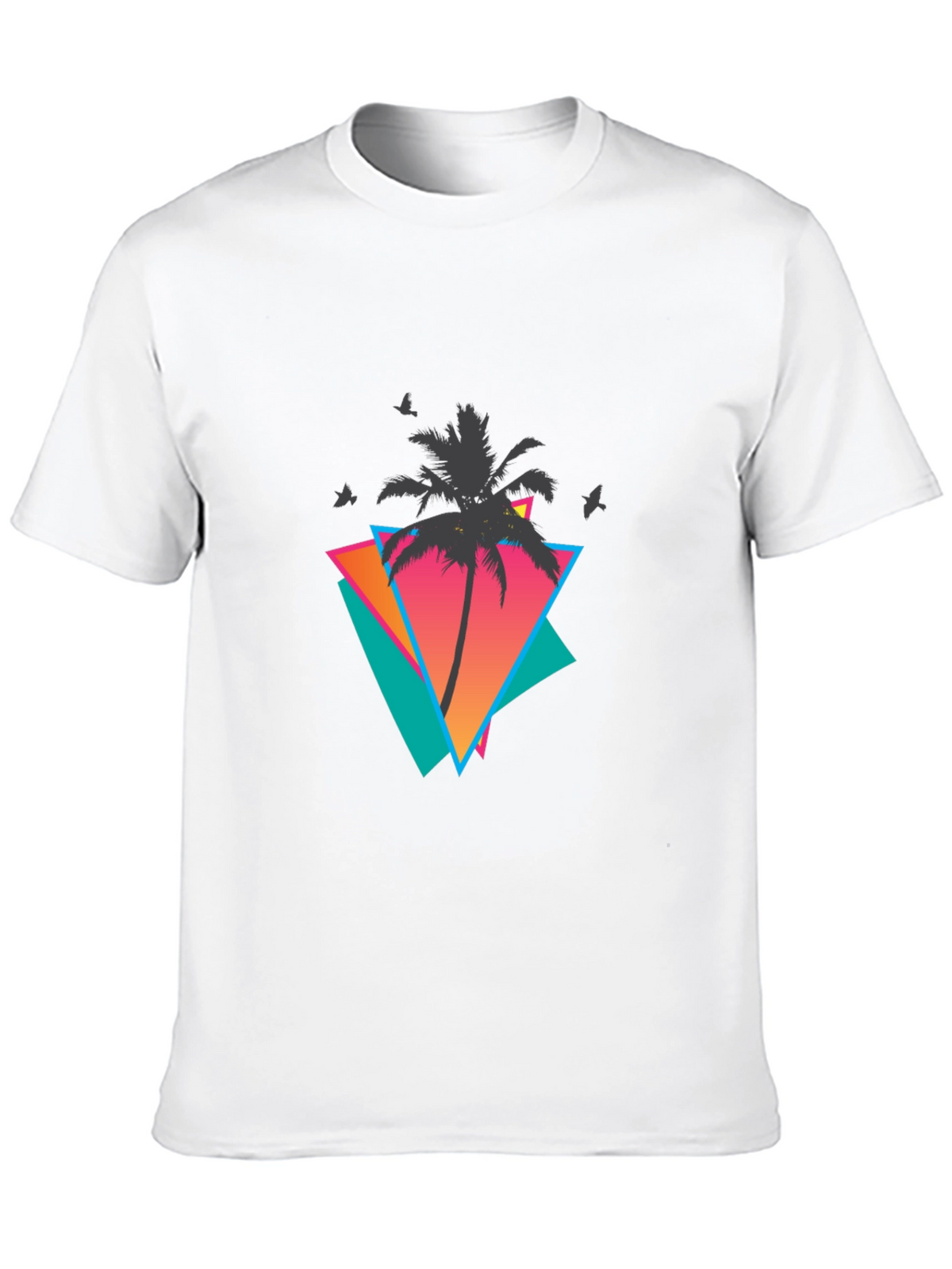 Retro Palm Tree Graphic Tee