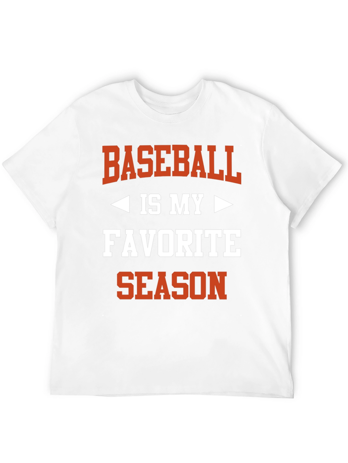 Baseball Is My Favorite Season Graphic Tee