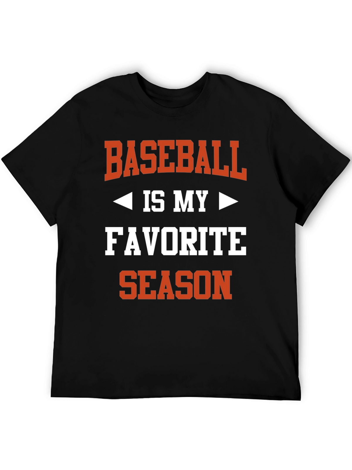 Baseball Is My Favorite Season Graphic Tee