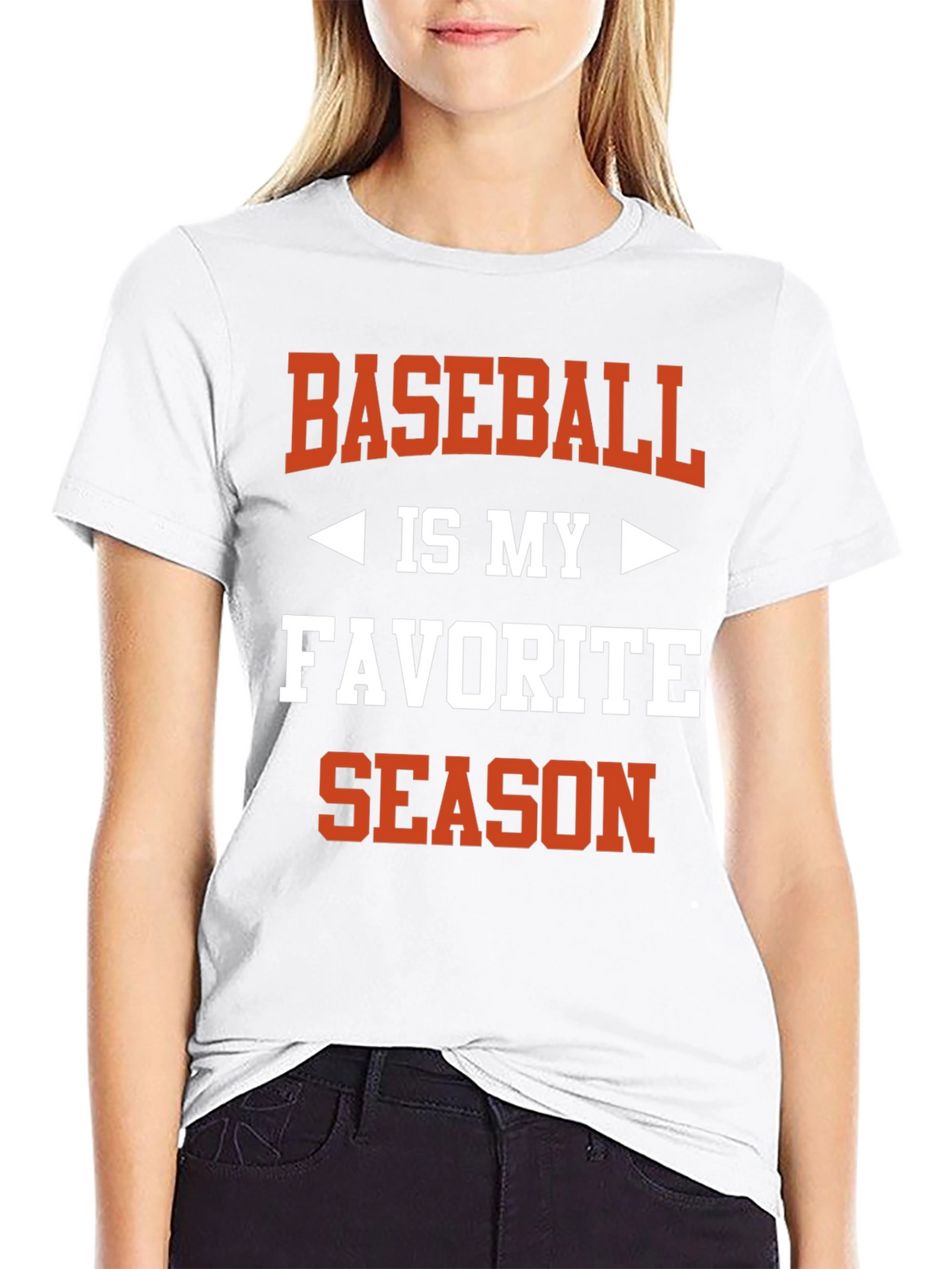 Baseball Is My Favorite Season Graphic Tee