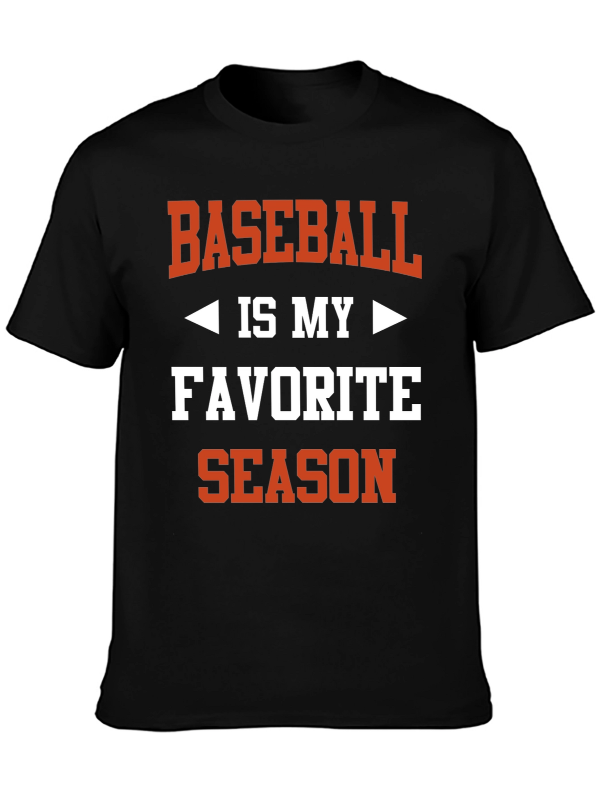 Baseball Is My Favorite Season Graphic Tee