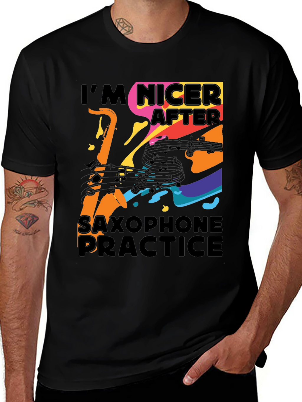 Im Nicer After Saxophone Practice T-Shirt
