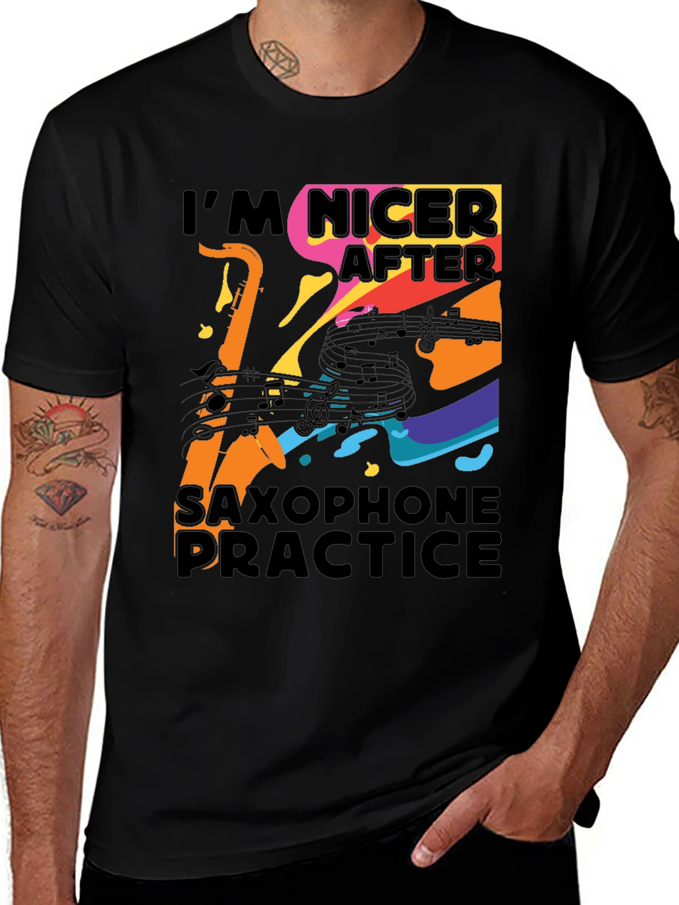 Im Nicer After Saxophone Practice T-Shirt