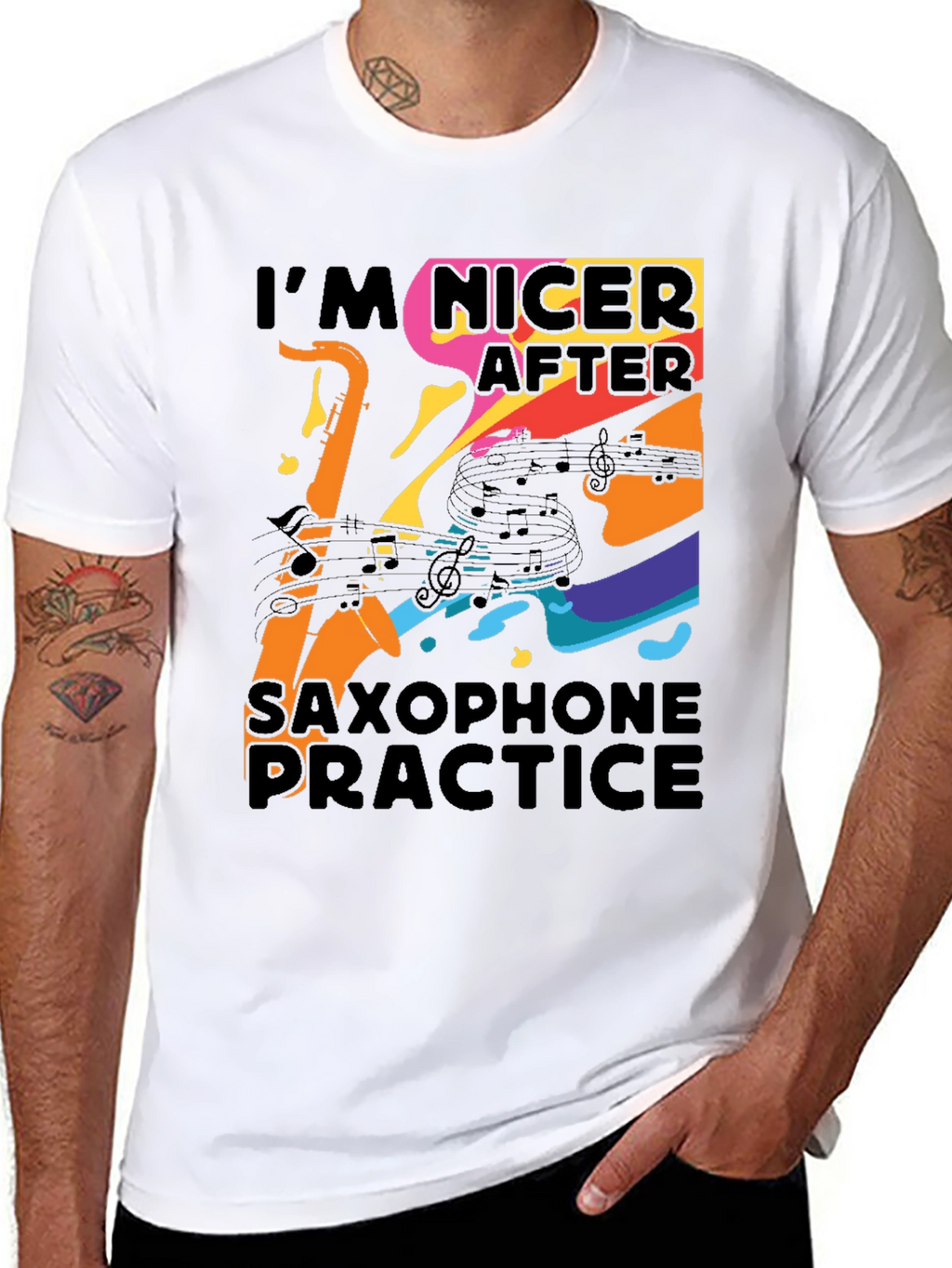 Im Nicer After Saxophone Practice T-Shirt