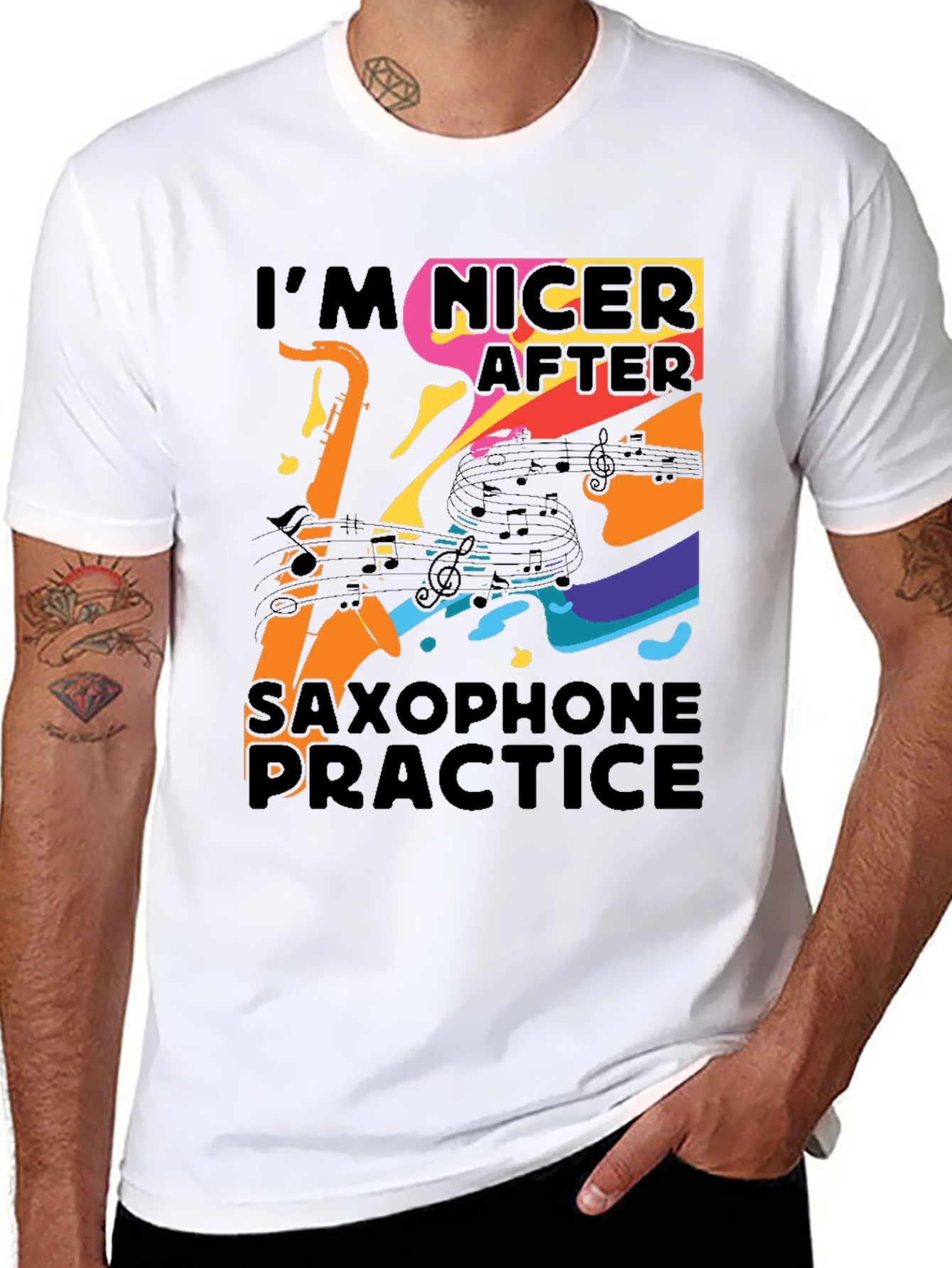 Im Nicer After Saxophone Practice T-Shirt