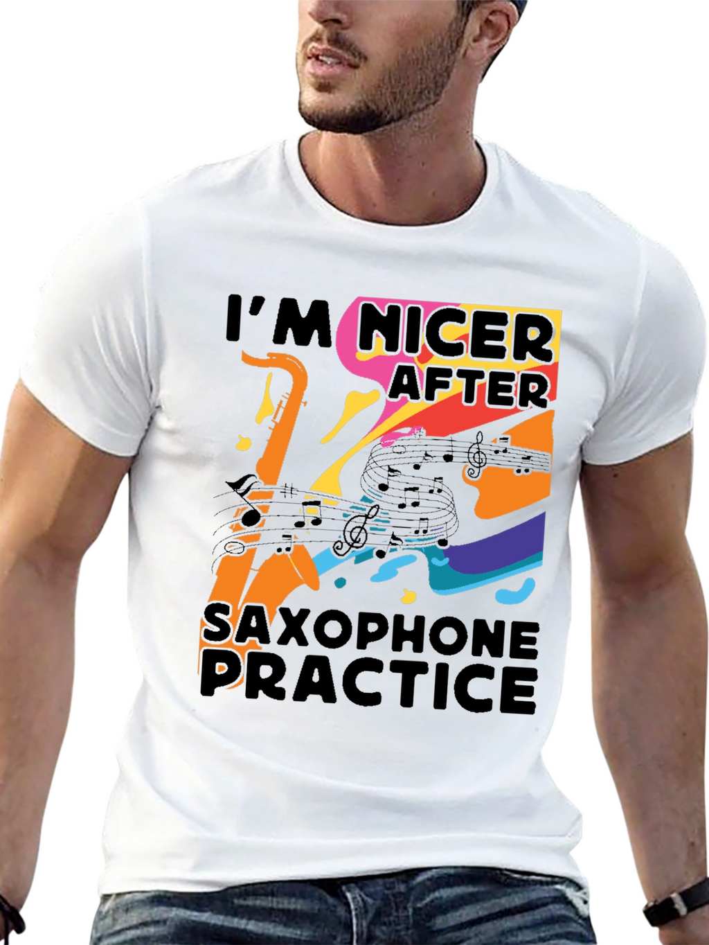 Im Nicer After Saxophone Practice T-Shirt