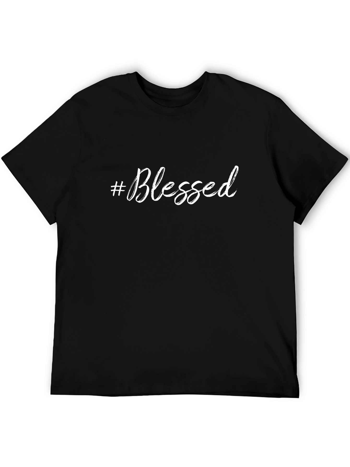 #Blessed Black T-Shirt - Stylish & Comfortable