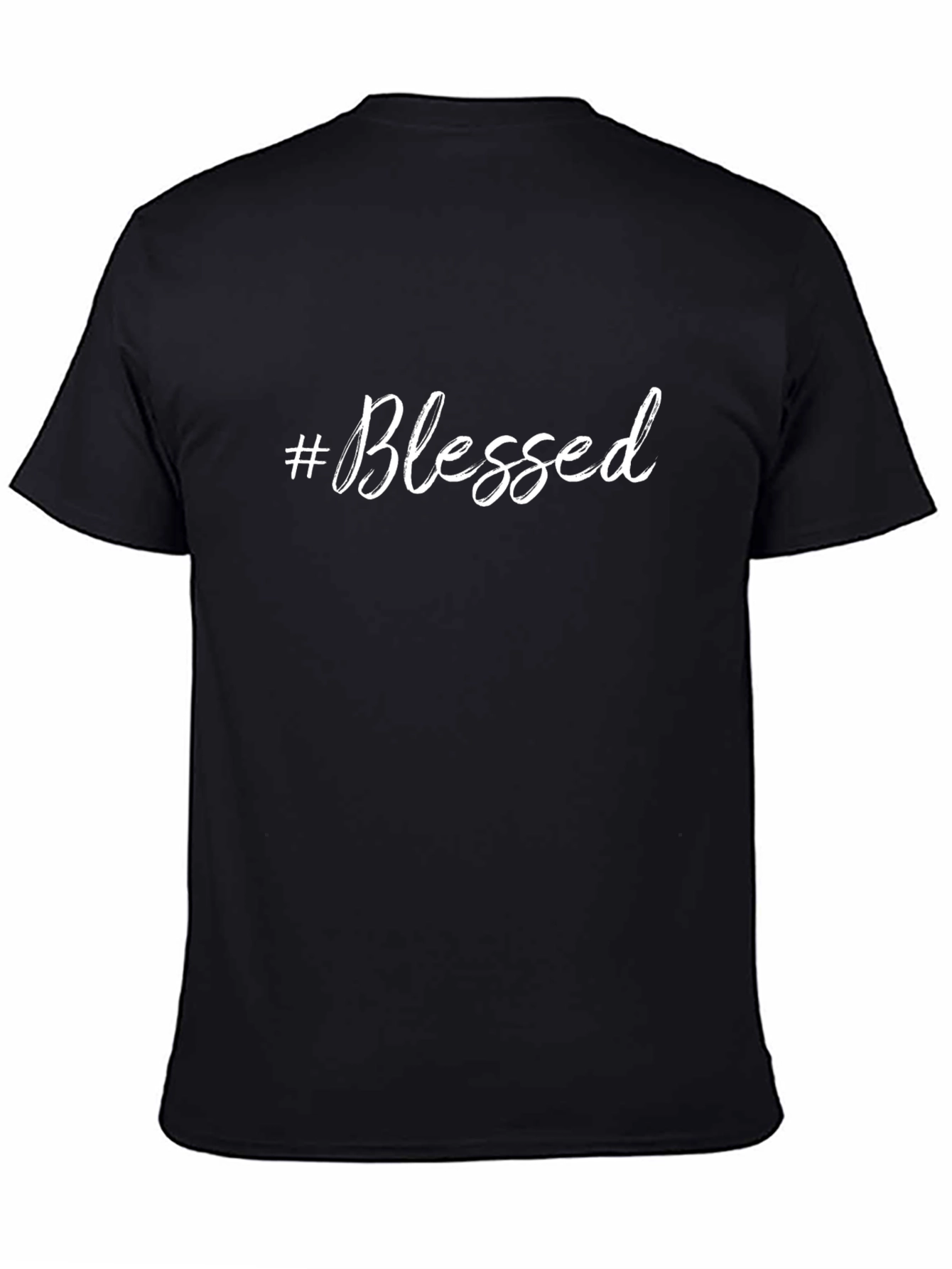 #Blessed Black T-Shirt - Stylish & Comfortable