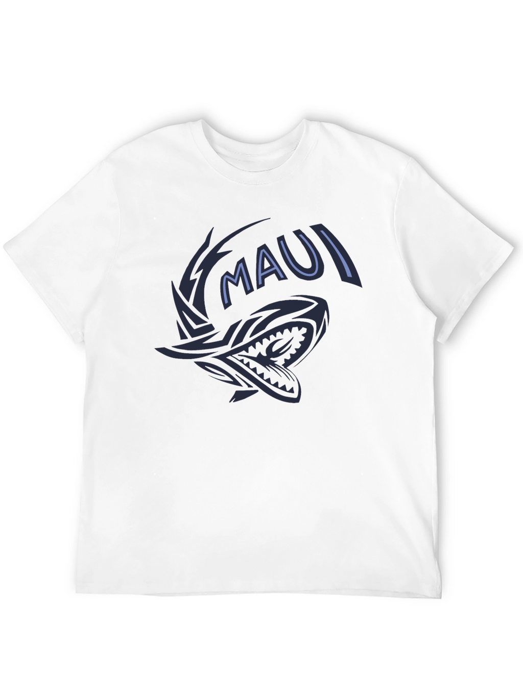 Maui Shark Graphic Tee - Black