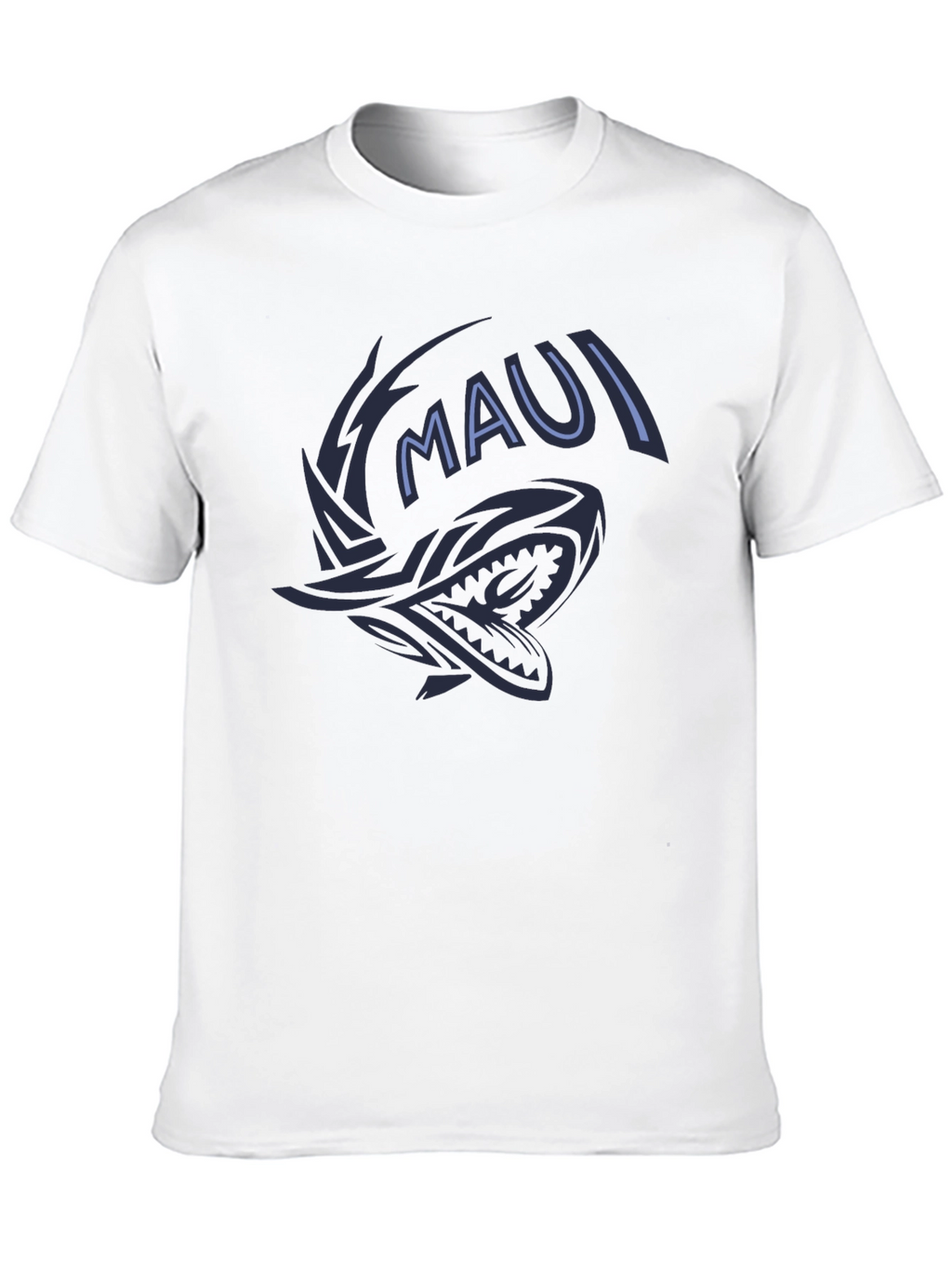 Maui Shark Graphic Tee - Black