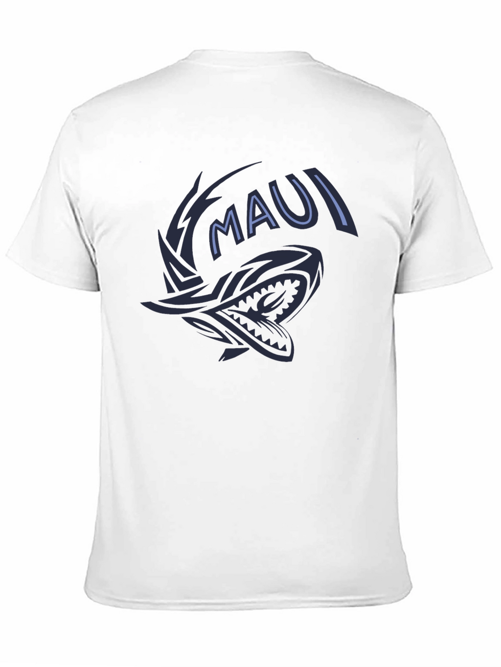 Maui Shark Graphic Tee - Black