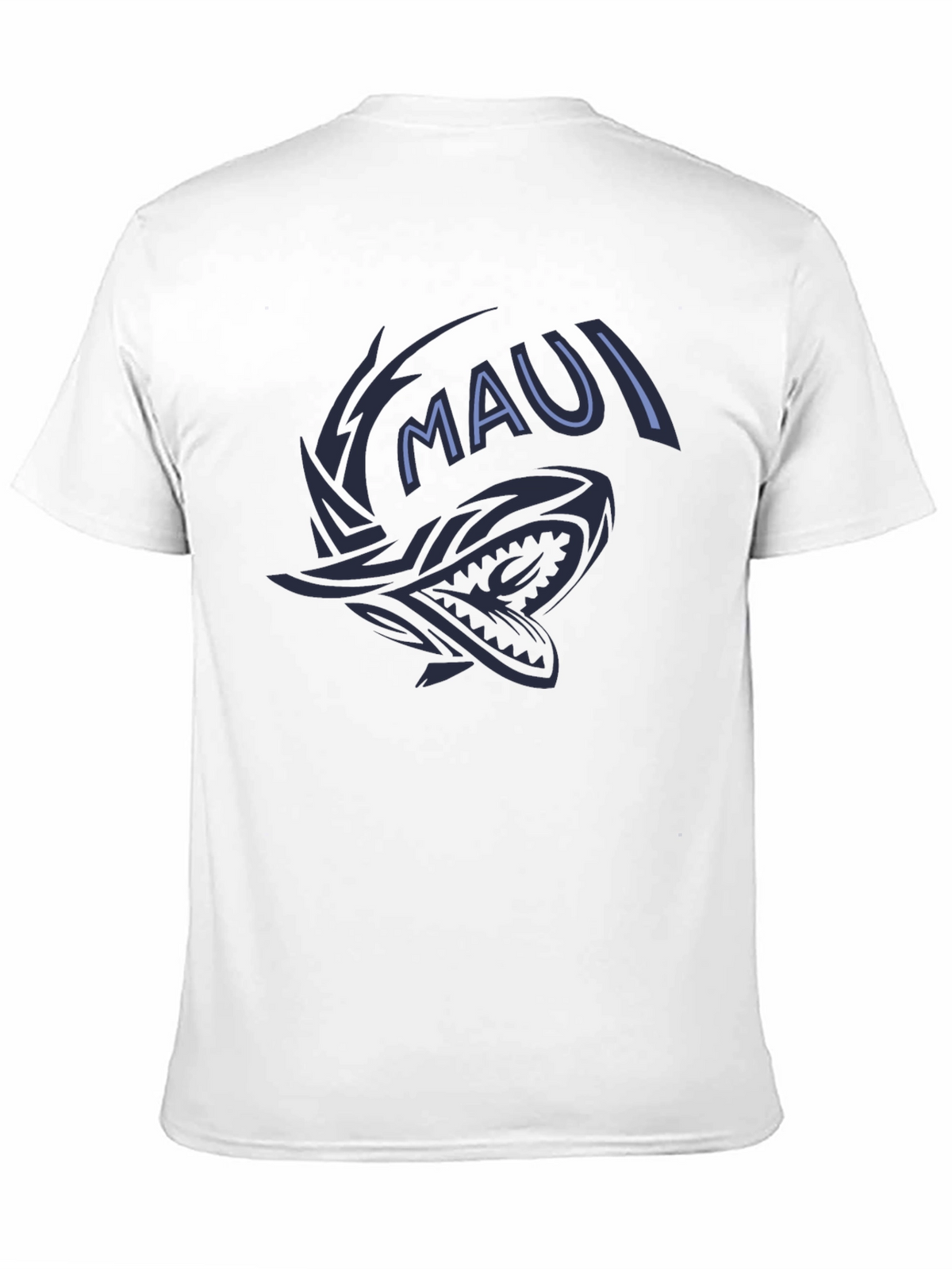 Maui Shark Graphic Tee - Black