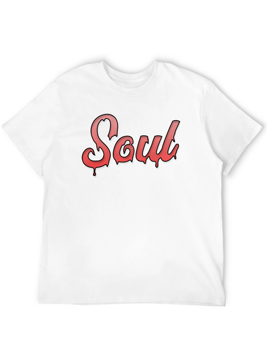 Soul Drip Graphic T-Shirt - Trendy Black Tee
