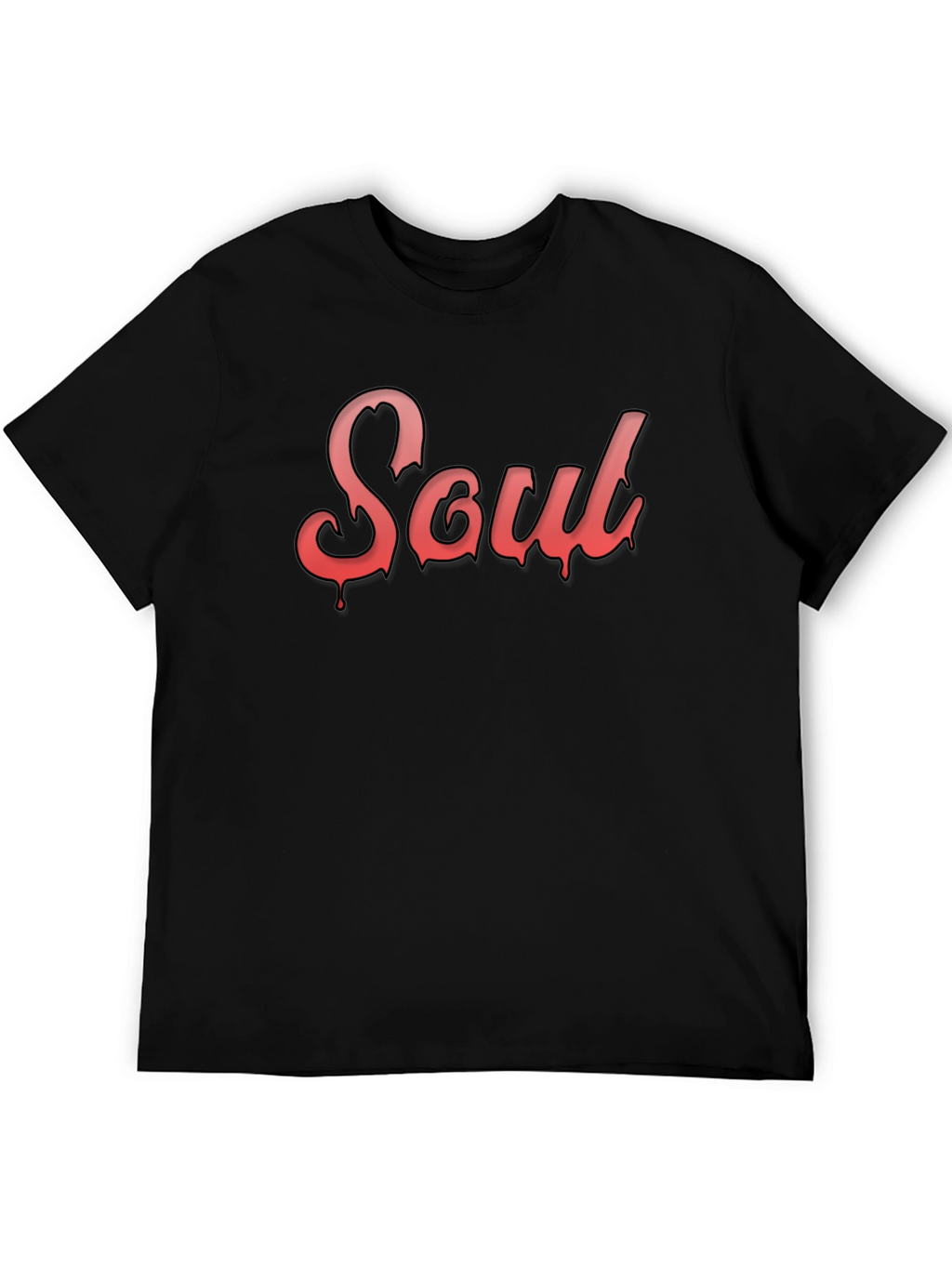 Soul Drip Graphic T-Shirt - Trendy Black Tee