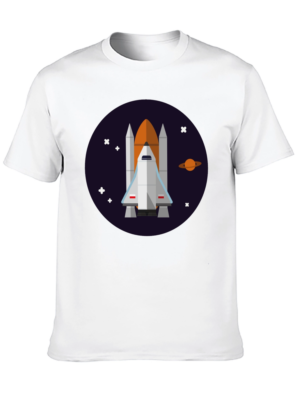 Space Shuttle Graphic Tee - Explore the Cosmos!
