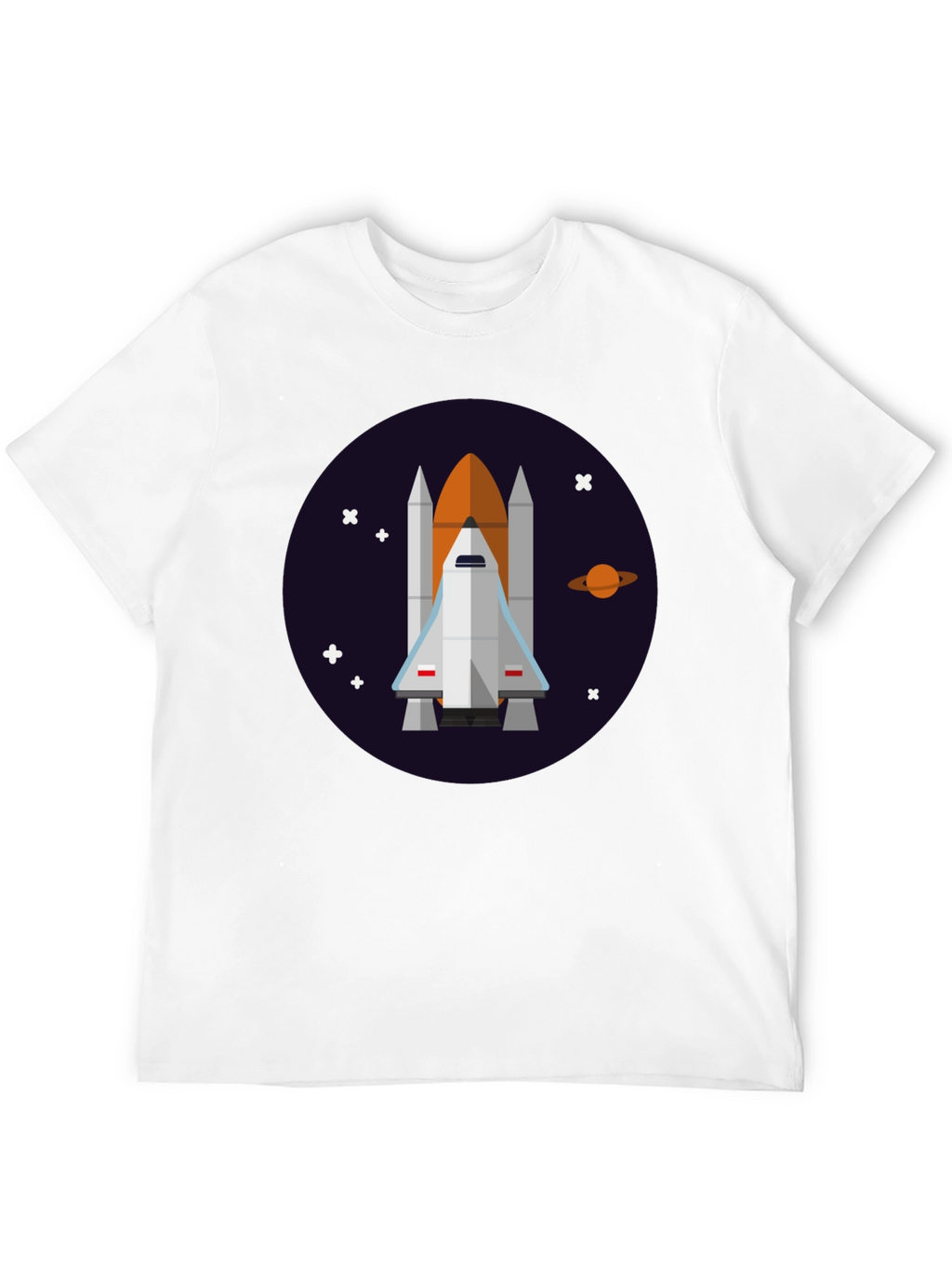 Space Shuttle Graphic Tee - Explore the Cosmos!
