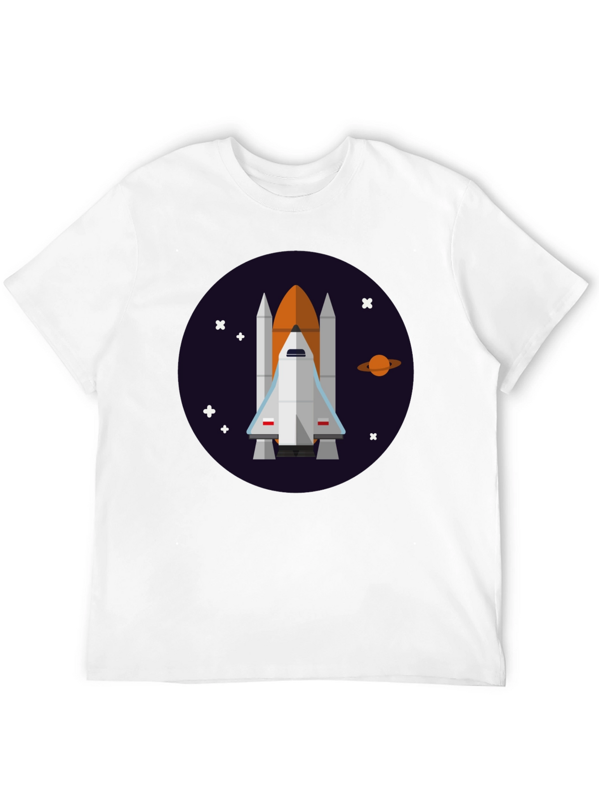 Space Shuttle Graphic Tee - Explore the Cosmos!