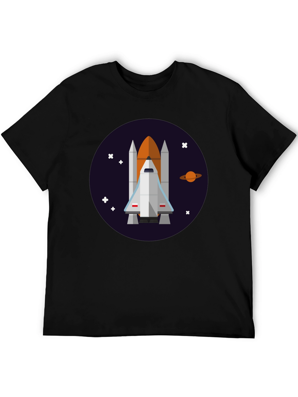 Space Shuttle Graphic Tee - Explore the Cosmos!