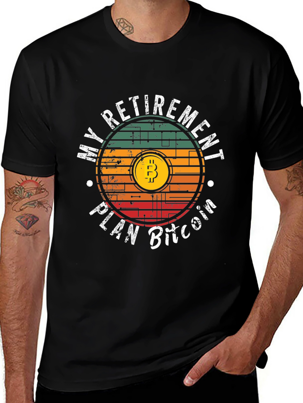 My Retirement Plan Bitcoin Graphic Tee