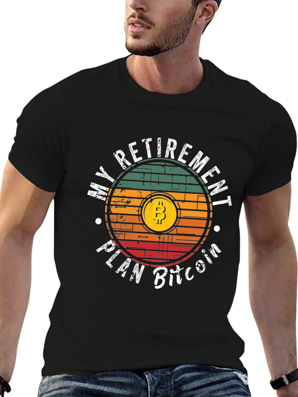 My Retirement Plan Bitcoin Graphic Tee