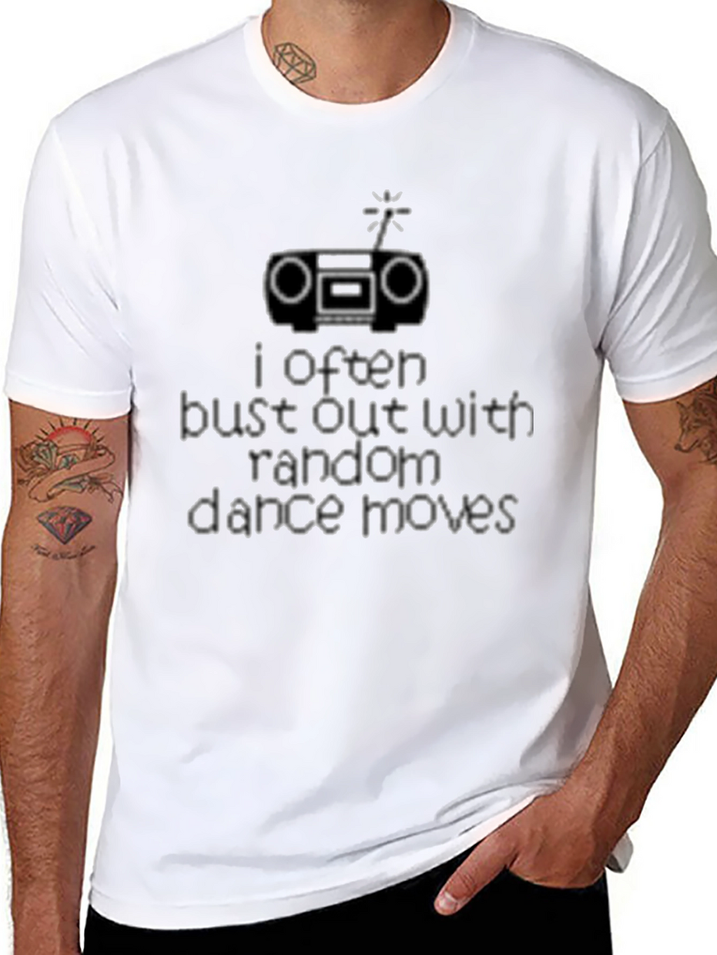 Random Dance Moves Graphic Tee