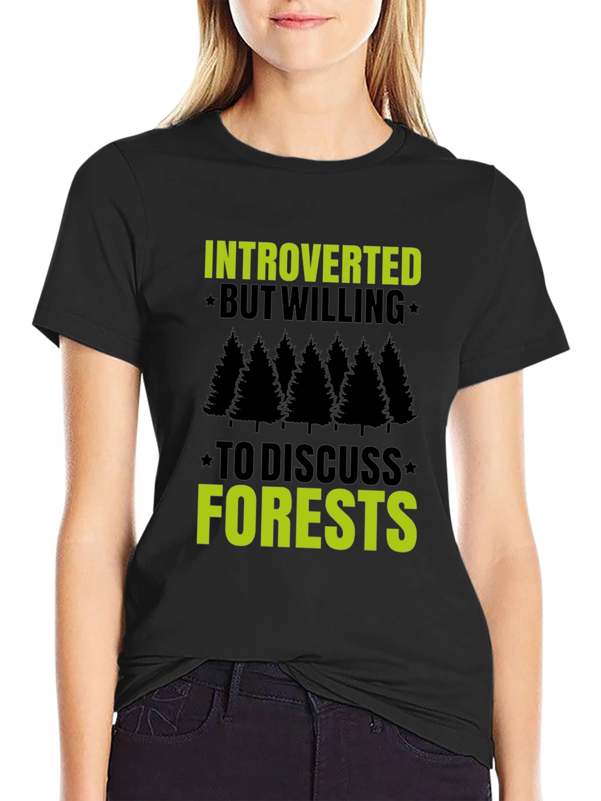 Introverted Forest Enthusiast Tee