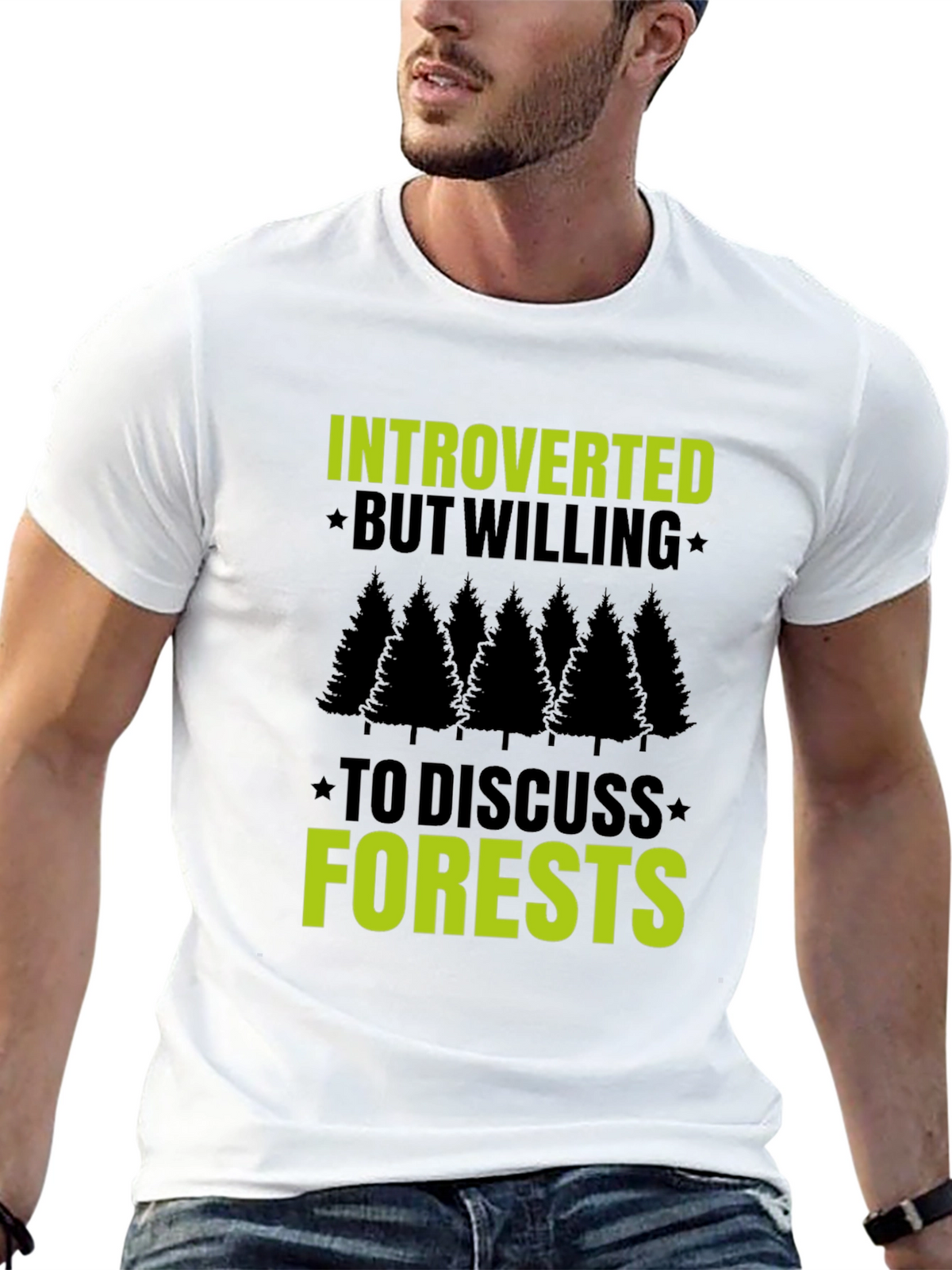 Introverted Forest Enthusiast Tee