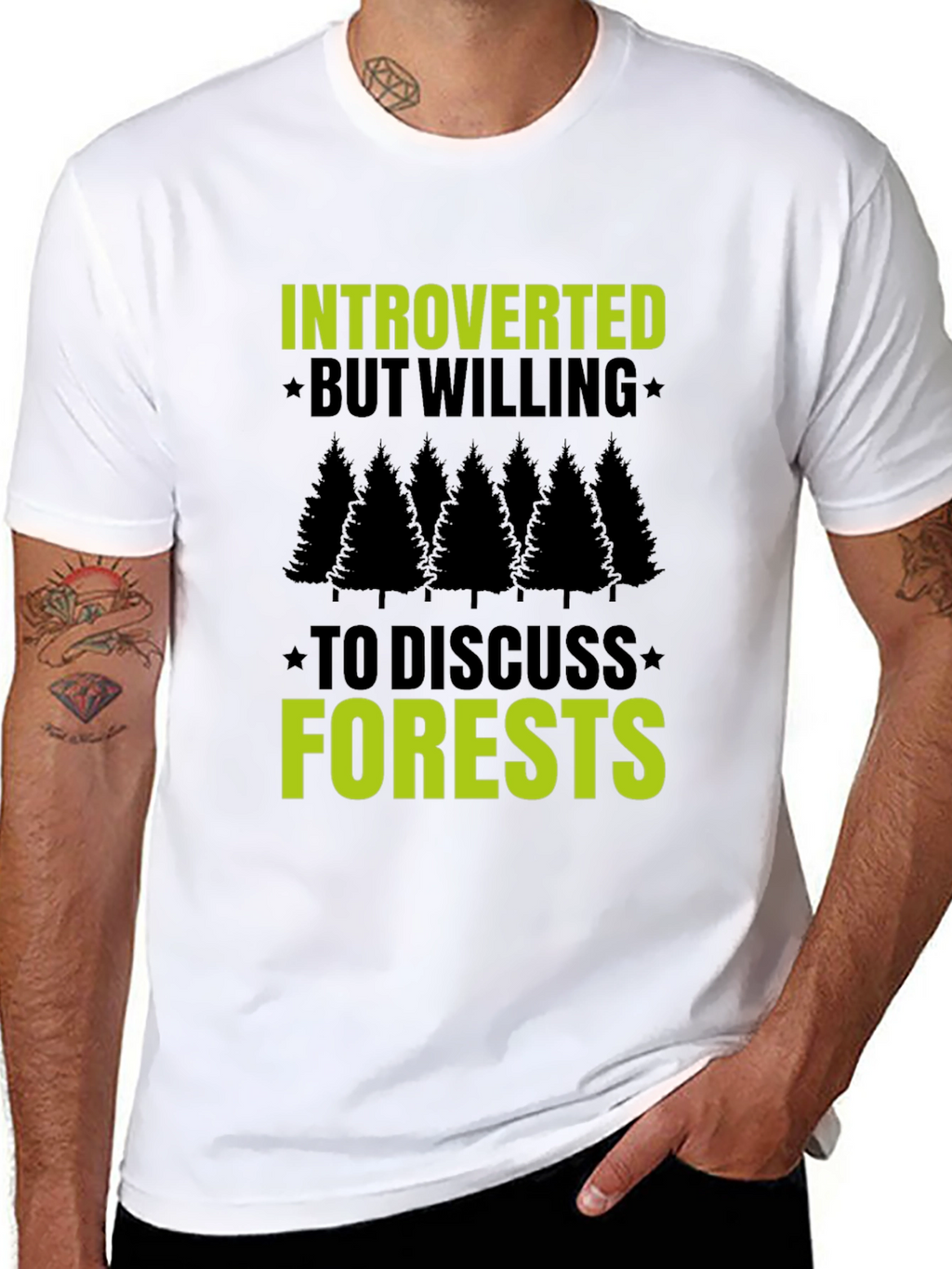 Introverted Forest Enthusiast Tee
