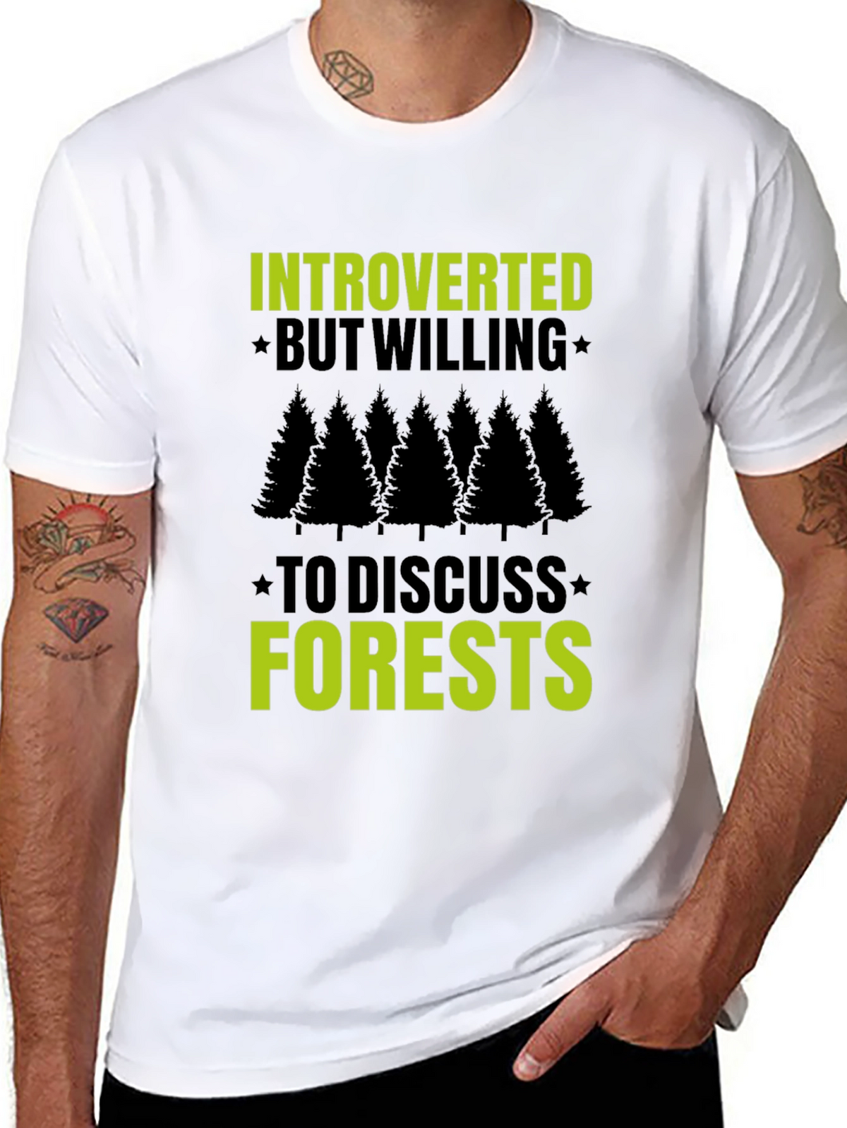 Introverted Forest Enthusiast Tee
