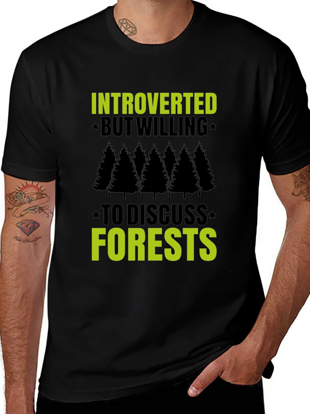 Introverted Forest Enthusiast Tee