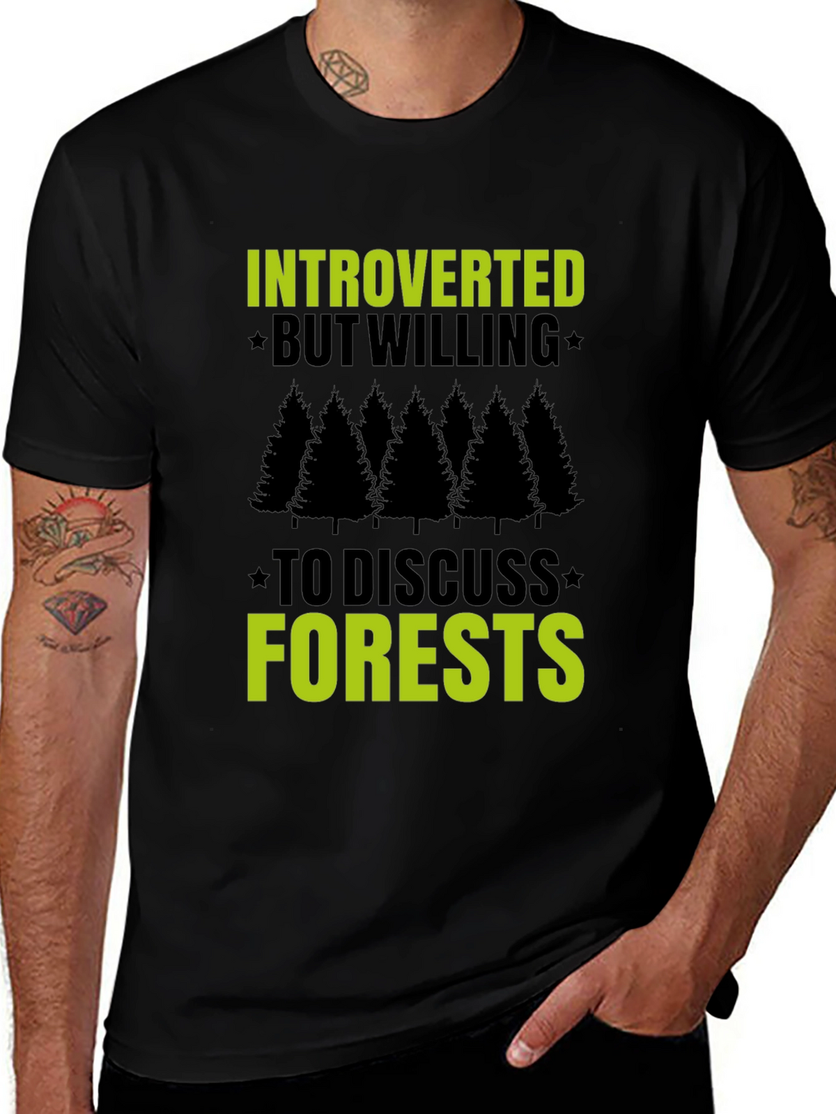 Introverted Forest Enthusiast Tee