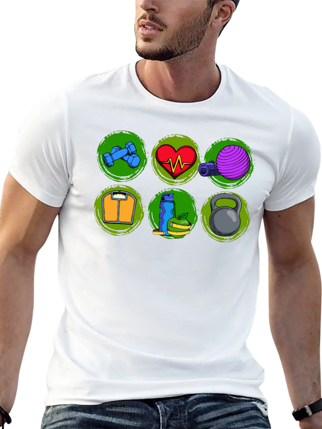 Fitness Graphic T-Shirt: Workout Motivation