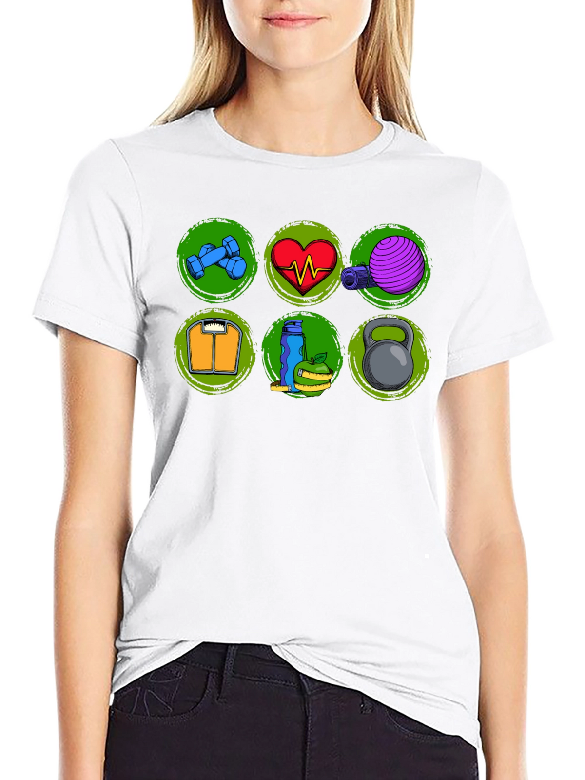 Fitness Graphic T-Shirt: Workout Motivation