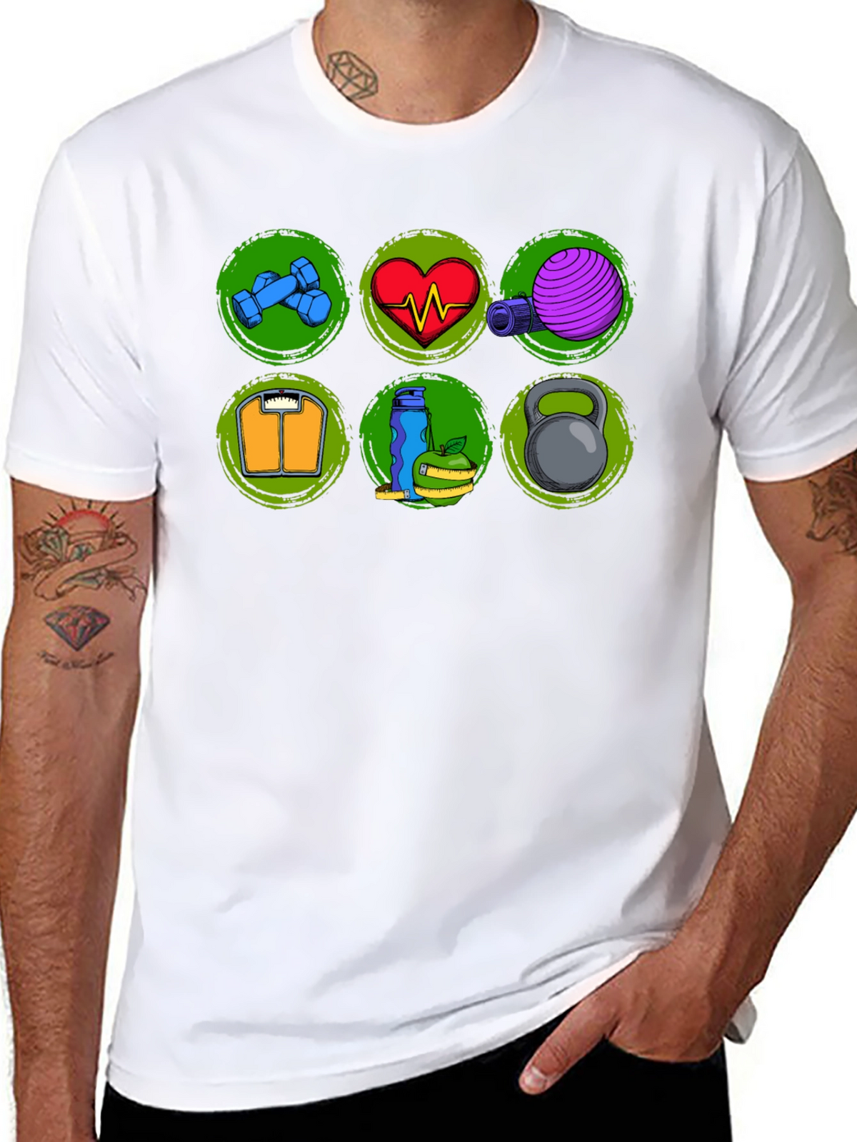 Fitness Graphic T-Shirt: Workout Motivation