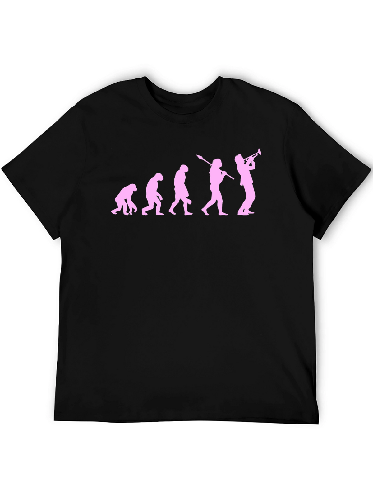 Evolution of Trumpet Player T-Shirt