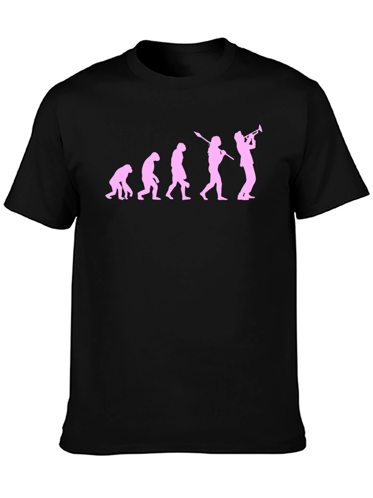 Evolution of Trumpet Player T-Shirt