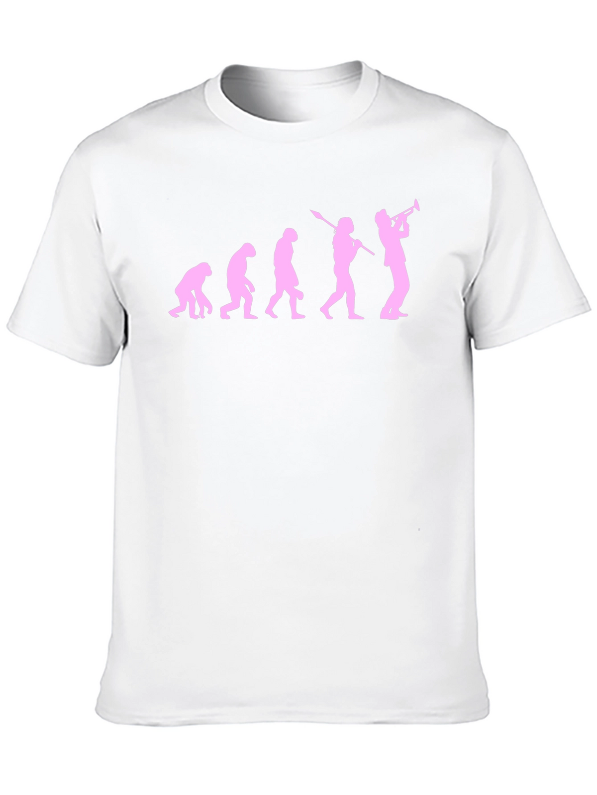 Evolution of Trumpet Player T-Shirt