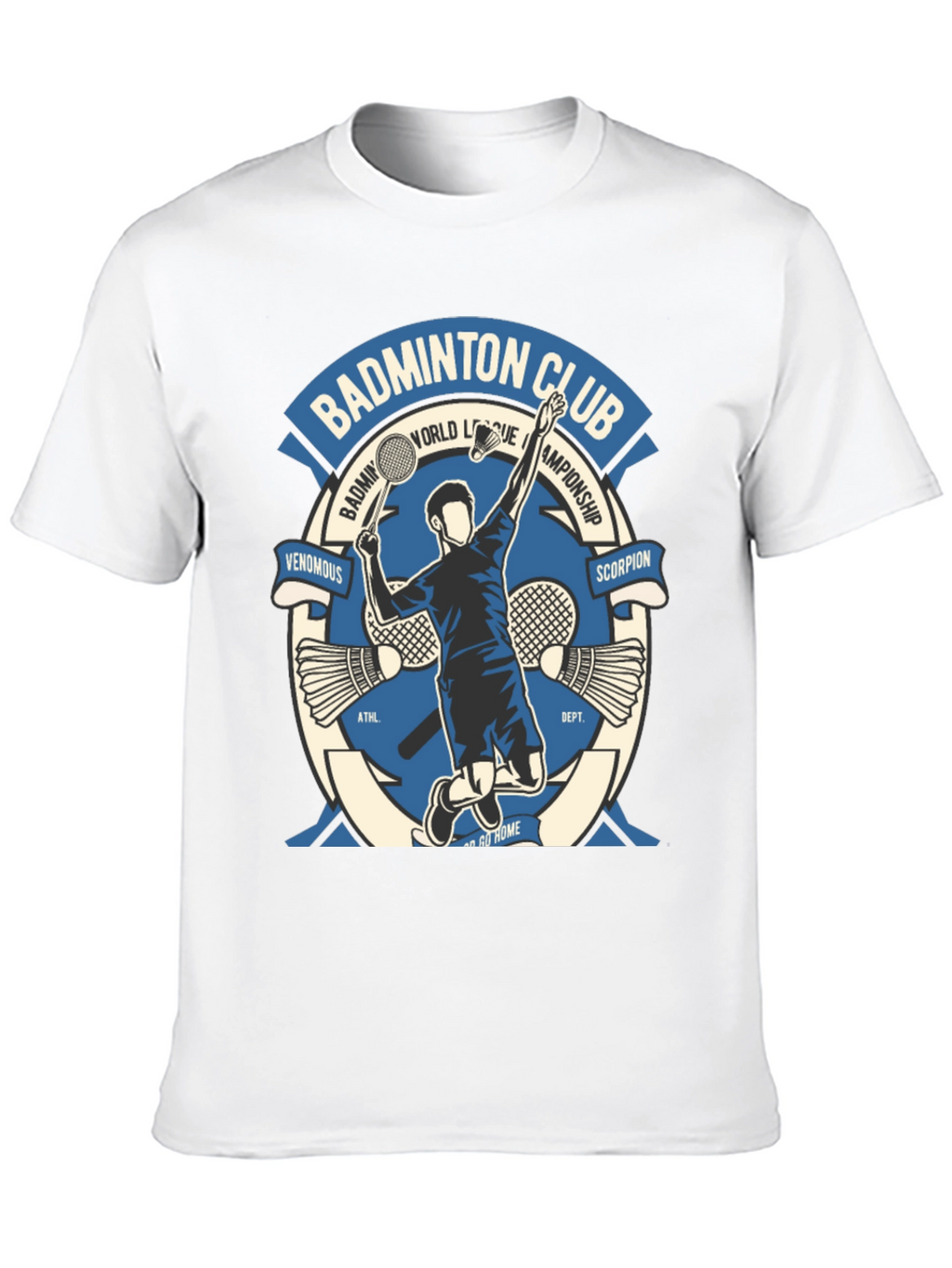 Badminton Club Graphic Tee