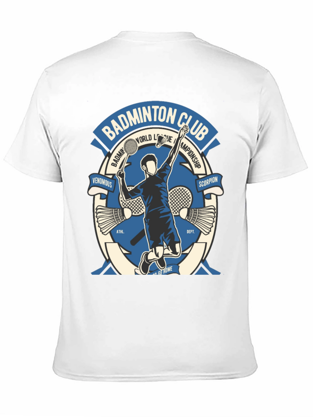 Badminton Club Graphic Tee