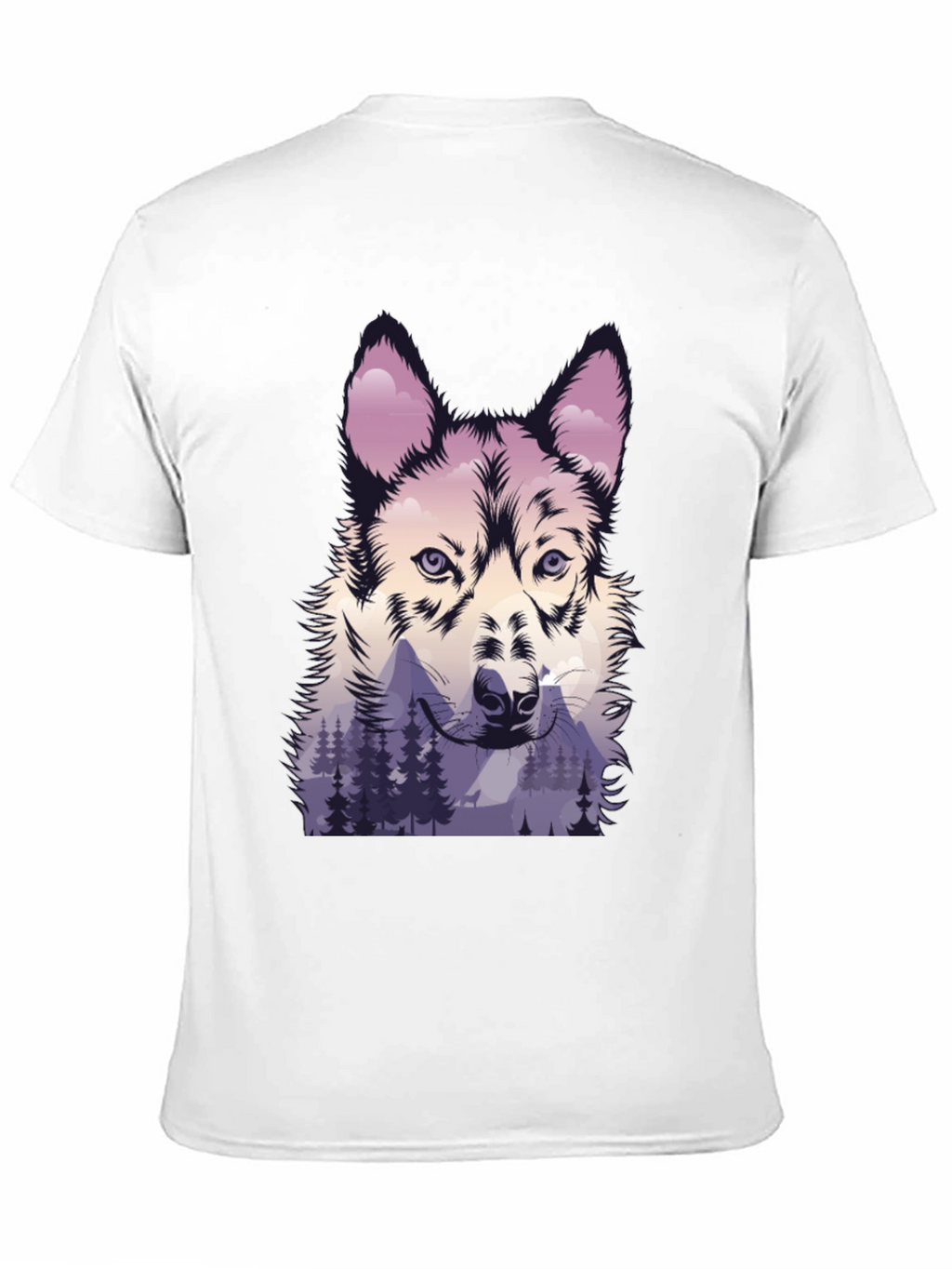 Wolf & Mountain Graphic Tee