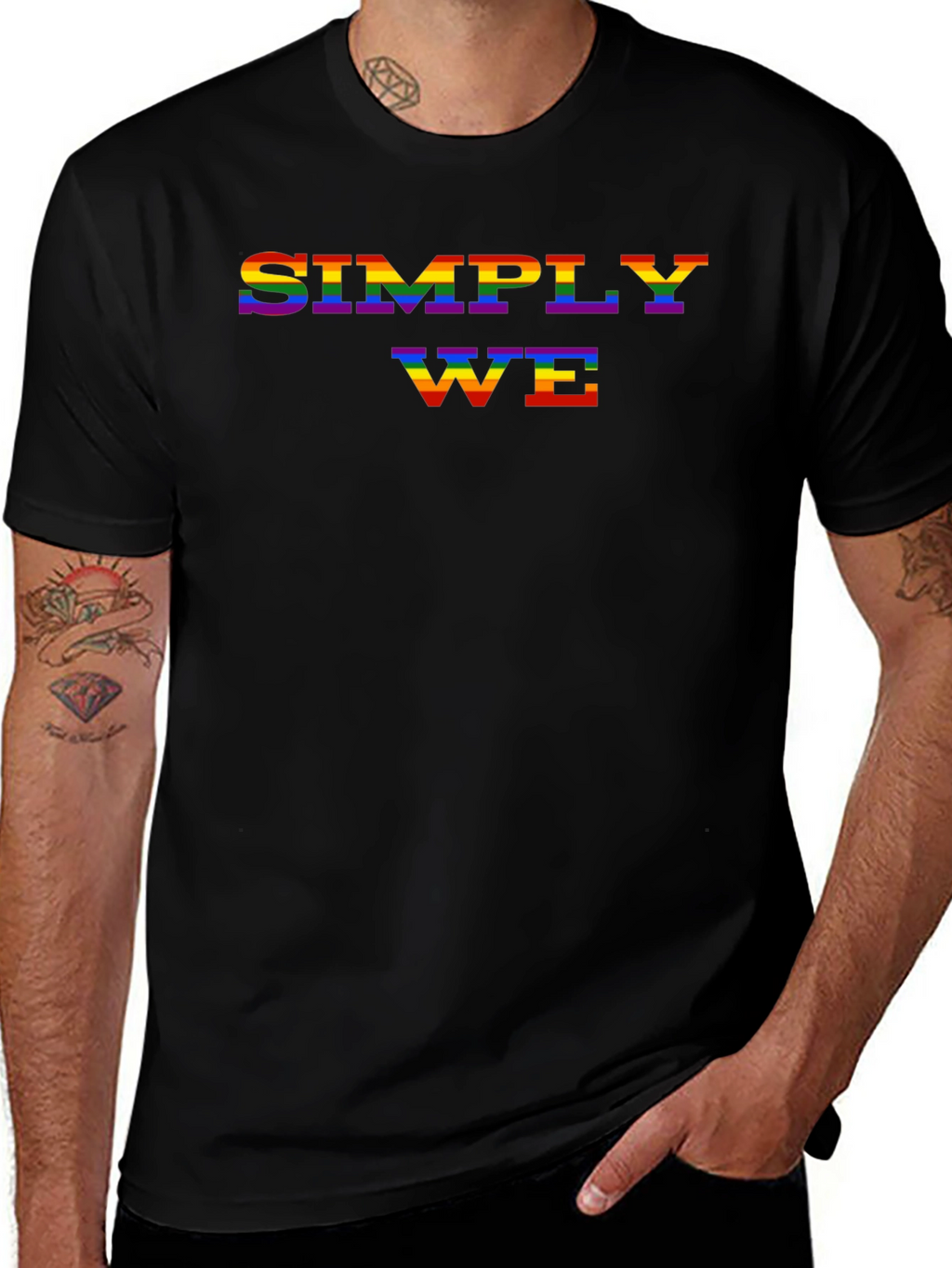 Simply We Rainbow Pride T-Shirt