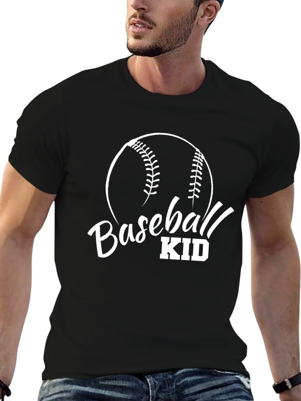 Baseball Kid Graphic Tee