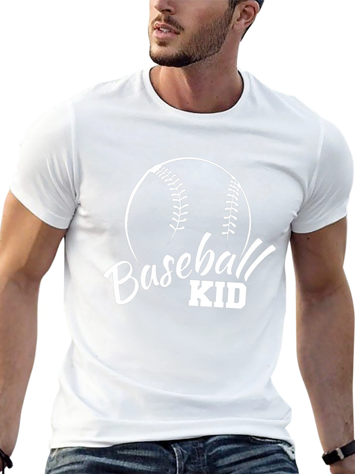 Baseball Kid Graphic Tee