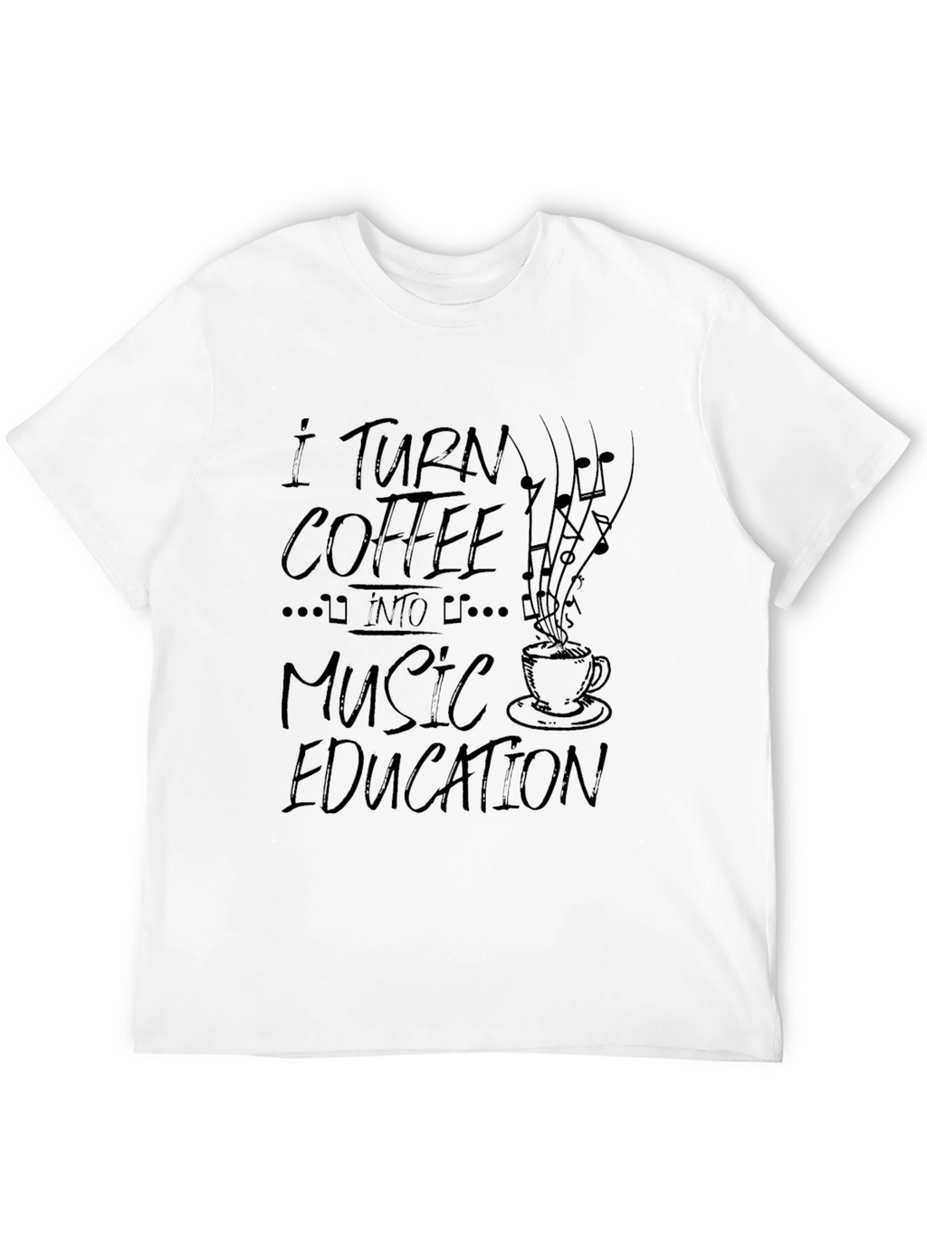 Music Teacher Coffee T-Shirt