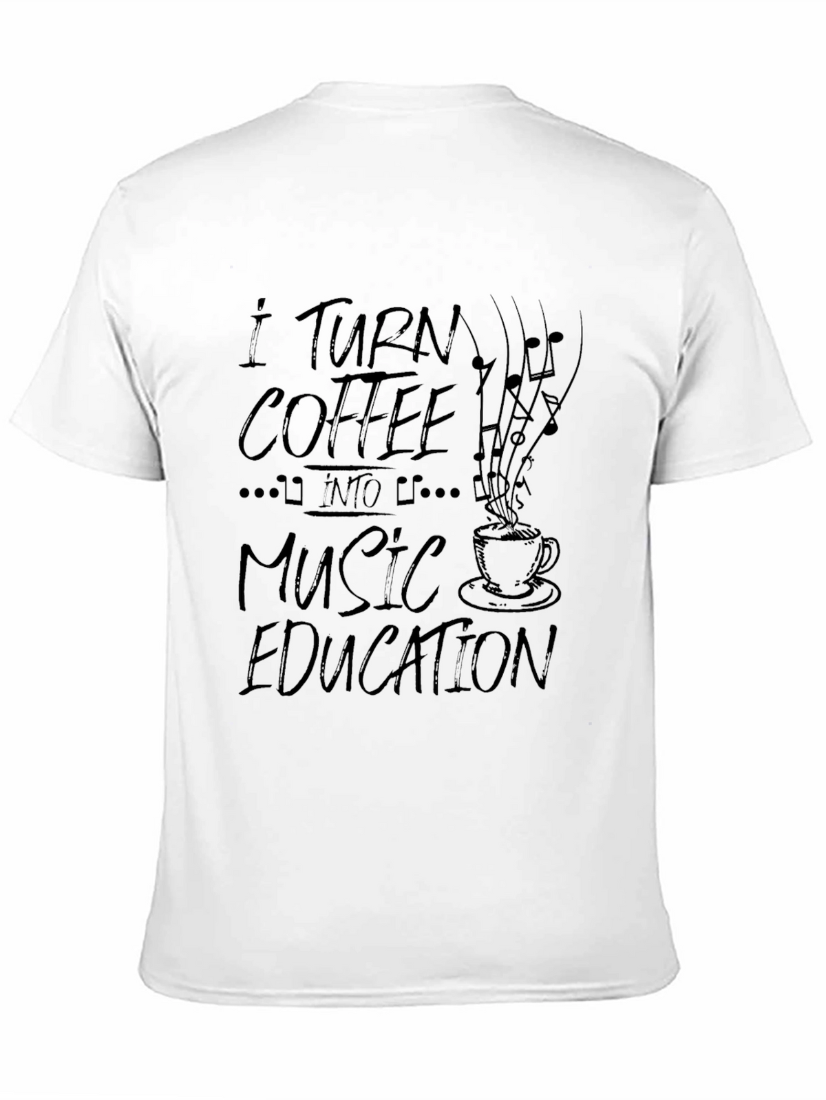Music Teacher Coffee T-Shirt