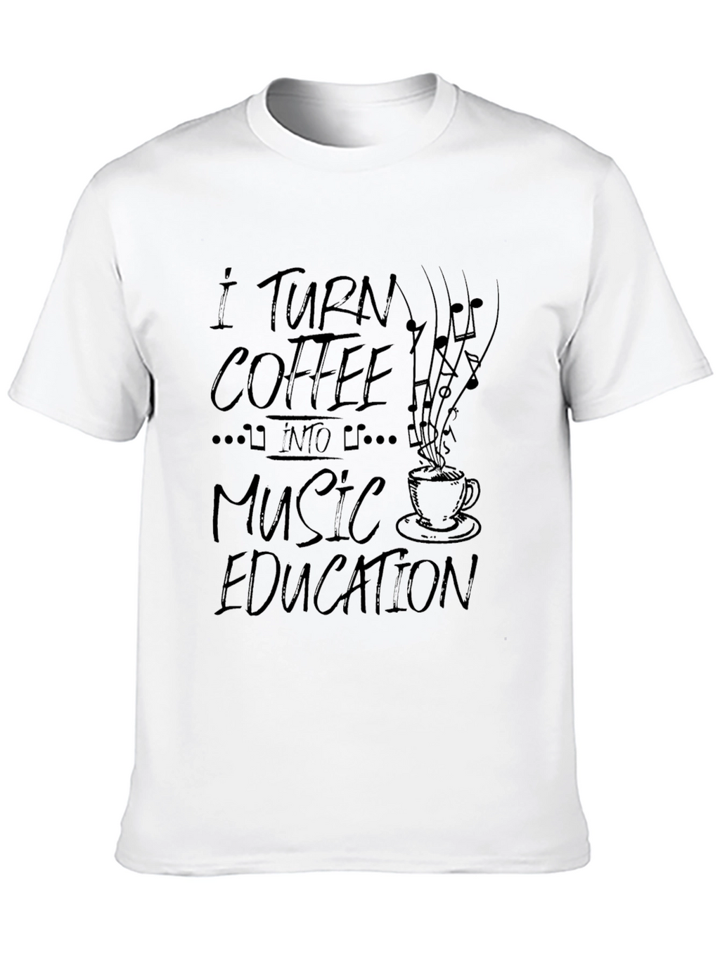 Music Teacher Coffee T-Shirt