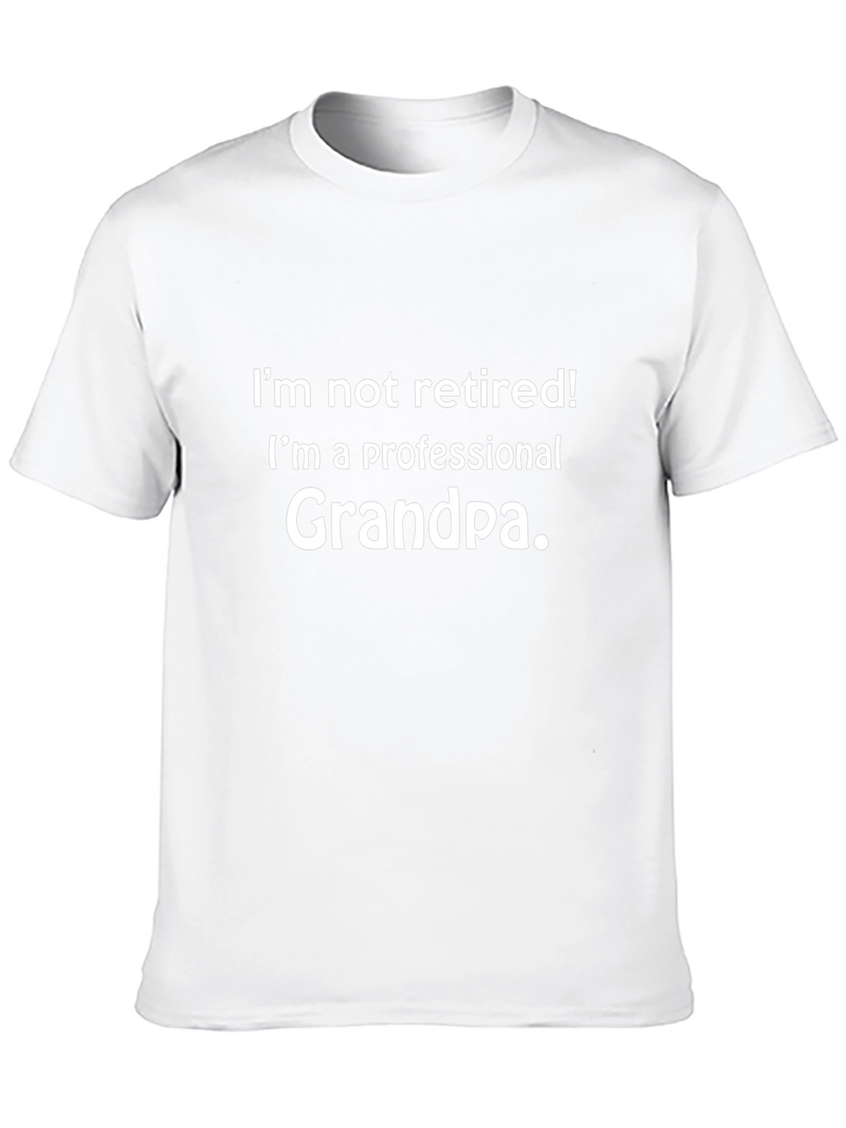 Professional Grandpa T-Shirt - Funny Retirement Gift